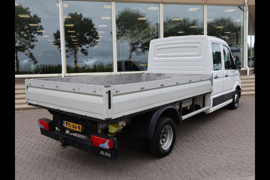 MAN TGE 50 2.0 TDI 177 PK DSG AUT. D.C. DUBBEL LUCHT 7-PERS. OPEN LAADBAK + 3500 KG TREKHAAK | STANDKACHEL