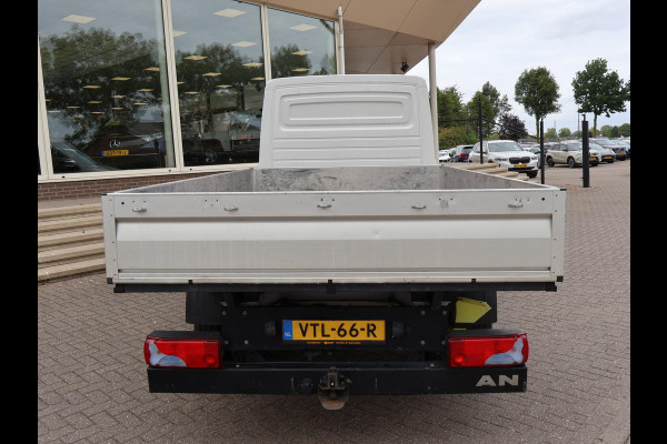 MAN TGE 50 2.0 TDI 177 PK DSG AUT. D.C. DUBBEL LUCHT 7-PERS. OPEN LAADBAK + 3500 KG TREKHAAK | STANDKACHEL