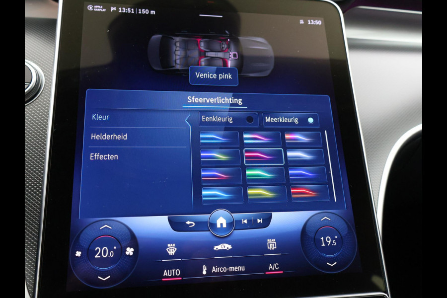 Mercedes-Benz C-Klasse 180 AMG LINE SEDAN + SFEERVERLICHTING | CAMERA | STOELVERW.