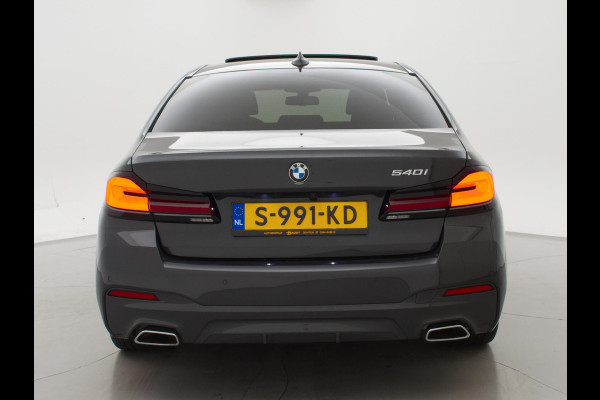 BMW 5 Serie 540i M-SPORT 3.0I 333 PK SEDAN + NAPPA LEDER / LASER LED / HEAD-UP / SCHUIFDAK