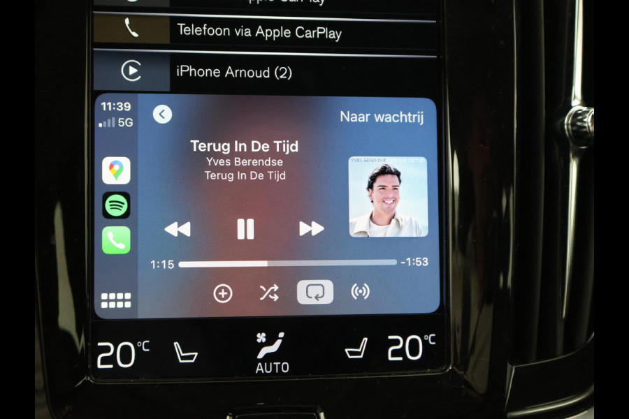 Volvo V90 2.0 T4 190 PK AUT. + WEGKL. TREKHAAK / ADAPTIVE CRUISE / STOELVERW. V+A / LED