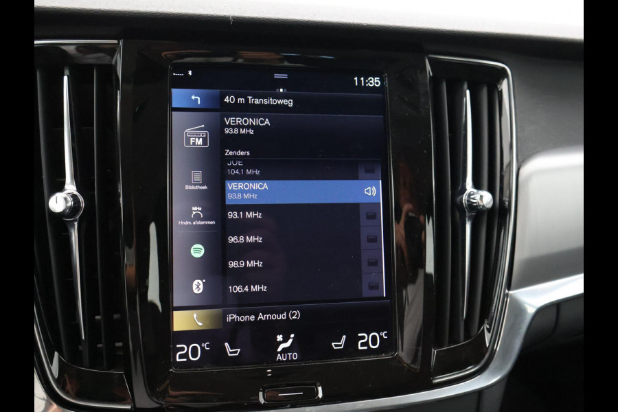 Volvo V90 2.0 T4 190 PK AUT. + WEGKL. TREKHAAK / ADAPTIVE CRUISE / STOELVERW. V+A / LED
