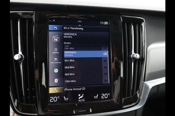 Volvo V90 2.0 T4 190 PK AUT. + WEGKL. TREKHAAK / ADAPTIVE CRUISE / STOELVERW. V+A / LED