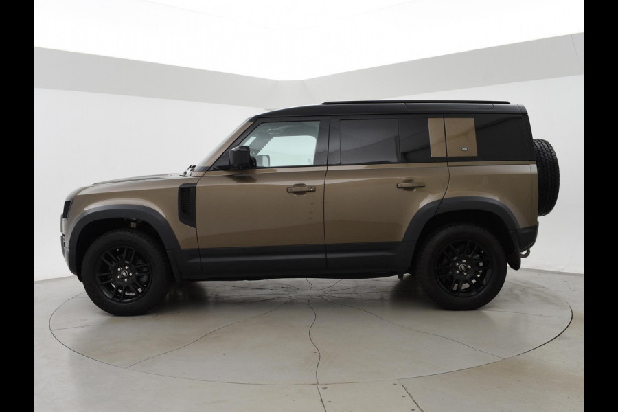 Land Rover Defender 2.0 D240 110 GRIJS KENTEKEN + PANORAMADAK | 360 CAMERA | WEGKL. TREKHAAK | MERIDIAN | LUCHTVERING