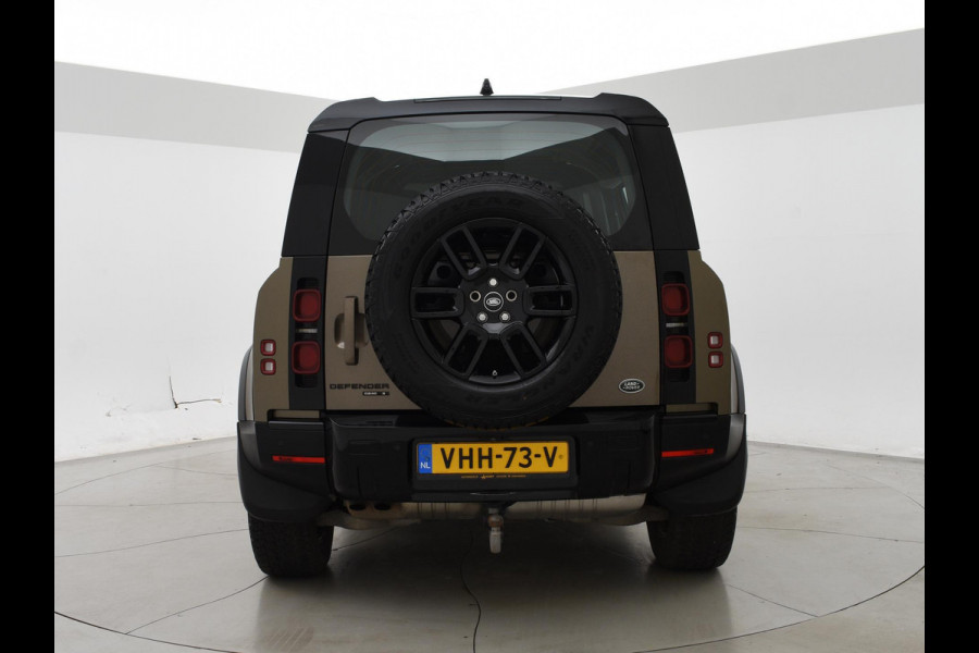 Land Rover Defender 2.0 D240 110 GRIJS KENTEKEN + PANORAMADAK | 360 CAMERA | WEGKL. TREKHAAK | MERIDIAN | LUCHTVERING