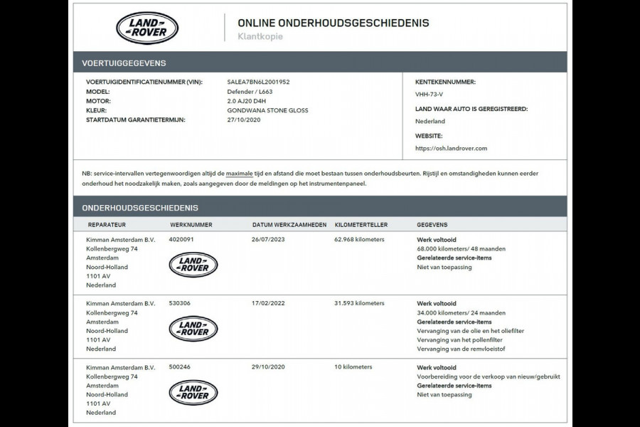 Land Rover Defender 2.0 D240 110 GRIJS KENTEKEN + PANORAMADAK | 360 CAMERA | WEGKL. TREKHAAK | MERIDIAN | LUCHTVERING