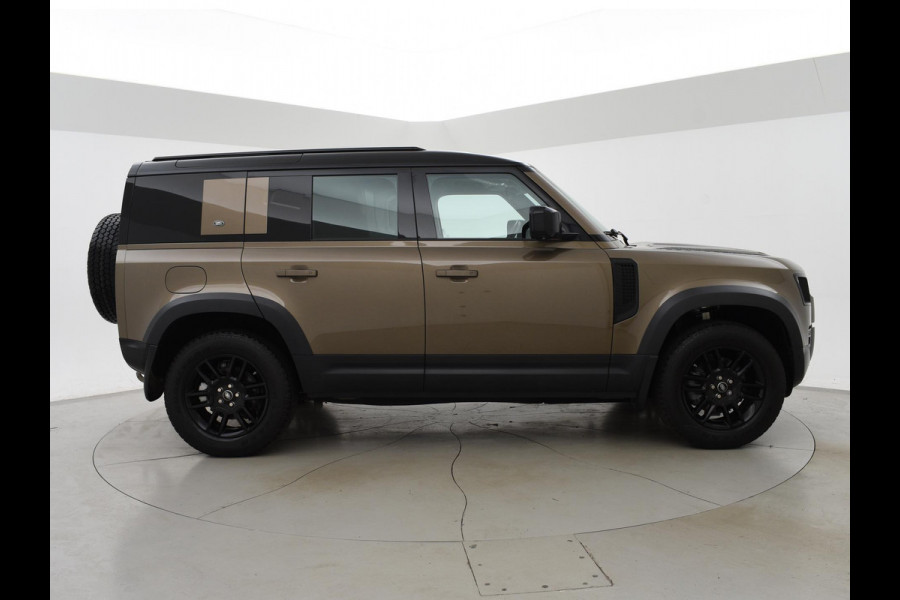 Land Rover Defender 2.0 D240 110 GRIJS KENTEKEN + PANORAMADAK | 360 CAMERA | WEGKL. TREKHAAK | MERIDIAN | LUCHTVERING