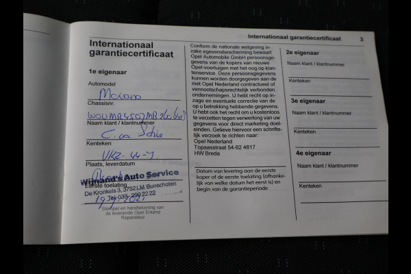 Opel Movano 2.3 180 PK TURBO AUTOMAAT *63.614 KM!* + TREKHAAK CAMERA | CARPLAY | CLIMATE | CRUISE CONTROL