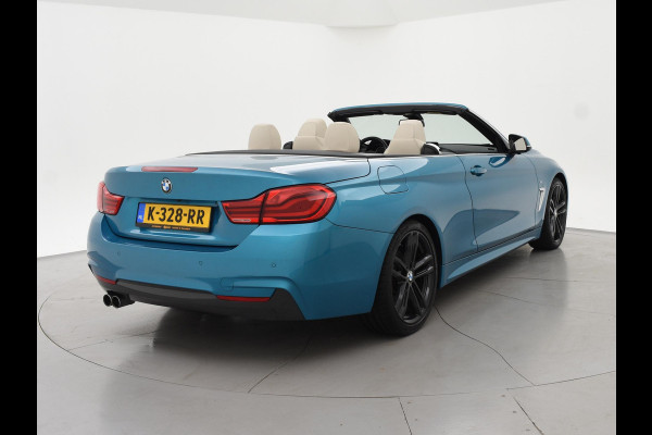 BMW 4 Serie Cabrio 420i M-SPORT + NEKVERWARMING | HEAD-UP | DAB | HARMAN/KARDON | MEMORY | CAMERA | SPORTSTOELEN
