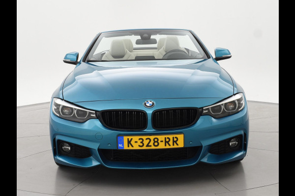 BMW 4 Serie Cabrio 420i M-SPORT + NEKVERWARMING | HEAD-UP | DAB | HARMAN/KARDON | MEMORY | CAMERA | SPORTSTOELEN