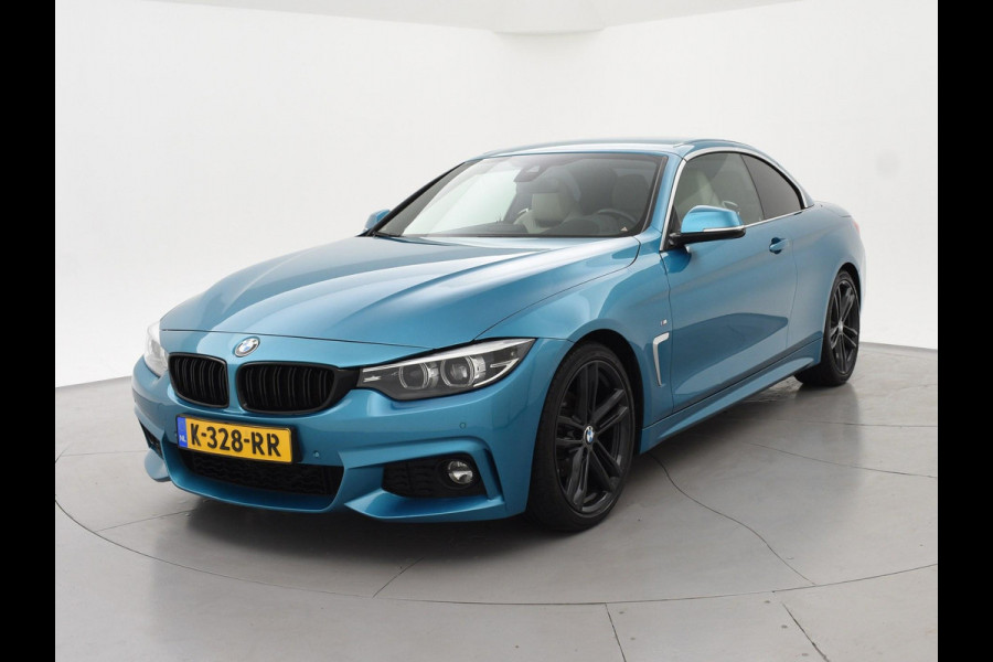 BMW 4 Serie Cabrio 420i M-SPORT + NEKVERWARMING | HEAD-UP | DAB | HARMAN/KARDON | MEMORY | CAMERA | SPORTSTOELEN