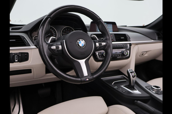 BMW 4 Serie Cabrio 420i M-SPORT + NEKVERWARMING | HEAD-UP | DAB | HARMAN/KARDON | MEMORY | CAMERA | SPORTSTOELEN