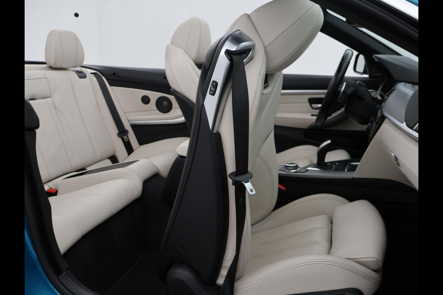 BMW 4 Serie Cabrio 420i M-SPORT + NEKVERWARMING | HEAD-UP | DAB | HARMAN/KARDON | MEMORY | CAMERA | SPORTSTOELEN