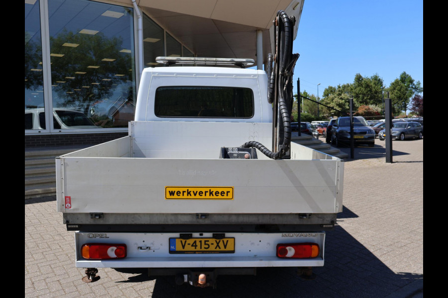 Opel Movano 2.3 CDTI BITURBO 145 PK HIAB 017T LAADKRAAN OPEN LAADBAK PICK-UP