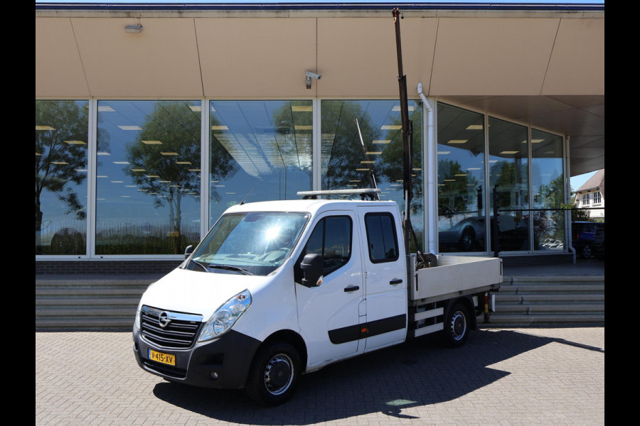 Opel Movano 2.3 CDTI BITURBO 145 PK HIAB 017T LAADKRAAN OPEN LAADBAK PICK-UP