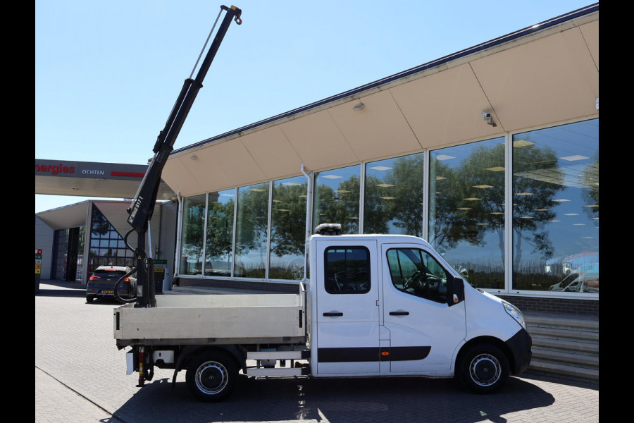 Opel Movano 2.3 CDTI BITURBO 145 PK HIAB 017T LAADKRAAN OPEN LAADBAK PICK-UP