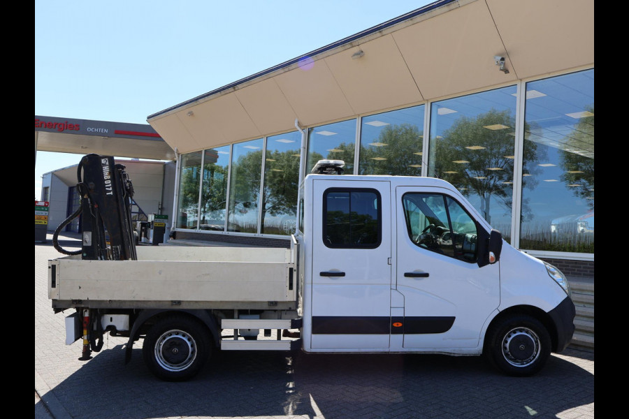 Opel Movano 2.3 CDTI BITURBO 145 PK HIAB 017T LAADKRAAN OPEN LAADBAK PICK-UP