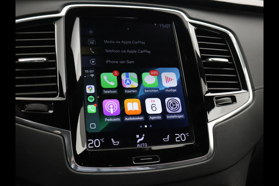 Volvo XC90 2.0 T6 AWD 310 PK INSCRIPTION + ELEK. TREKHAAK 2700 KG! | HK | ADAPTIVE CRUISE | CARPLAY