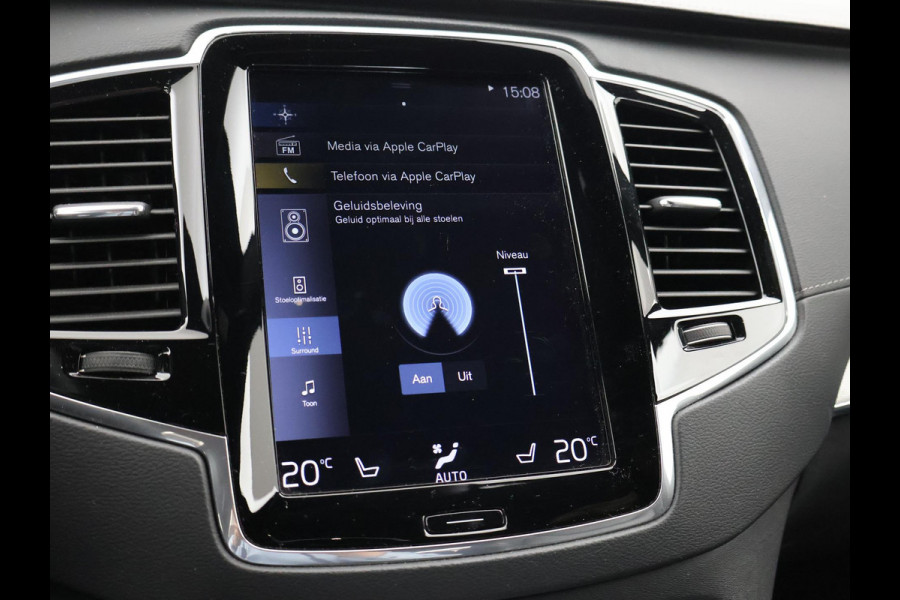 Volvo XC90 2.0 T6 AWD 310 PK INSCRIPTION + ELEK. TREKHAAK 2700 KG! | HK | ADAPTIVE CRUISE | CARPLAY