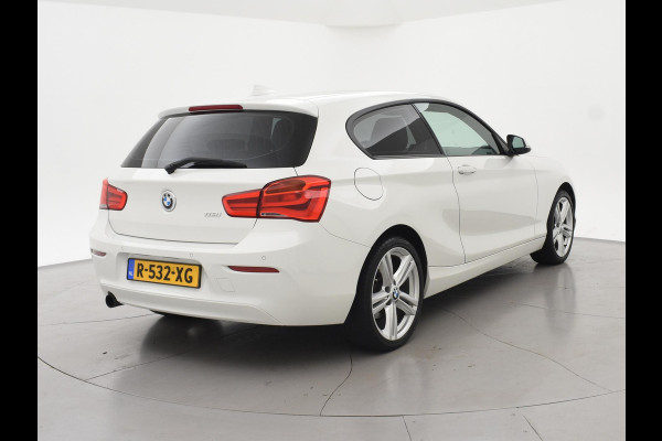 BMW 1-serie 118i 3-DEURS + LEDER | SPORTSTOELEN | STOELVERW. | 18 INCH