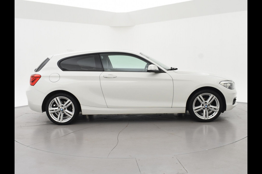 BMW 1-serie 118i 3-DEURS + LEDER | SPORTSTOELEN | STOELVERW. | 18 INCH