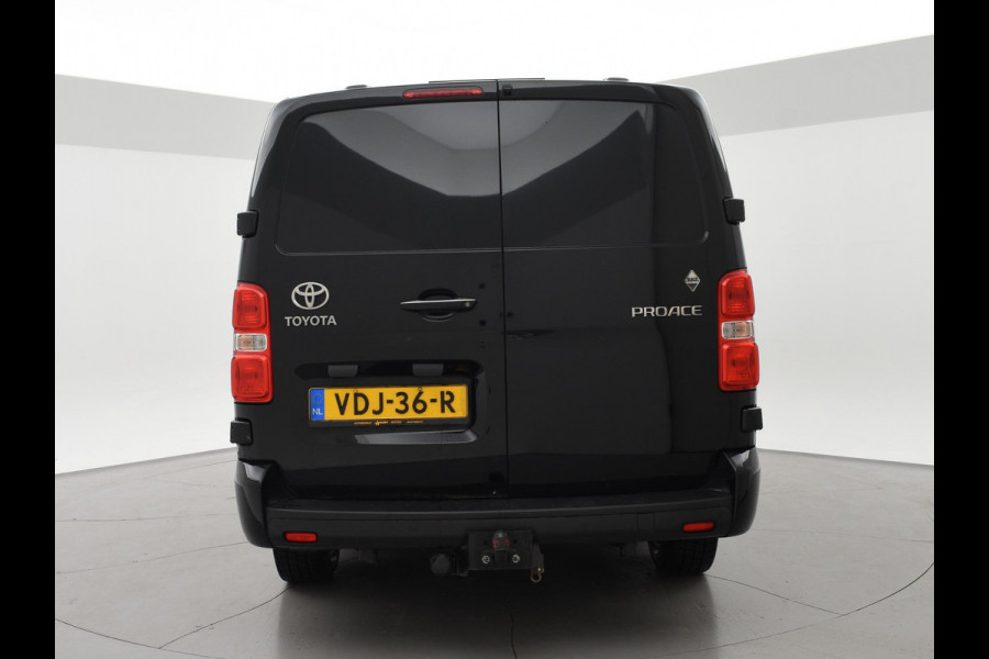 Toyota ProAce Worker 2.0 D-4D 180 PK AUT. BLACK PLATINUM + LEDER STOELVERW. | CAMERA | TREKHAAK| NAVIGATIE | TREEPLANKEN