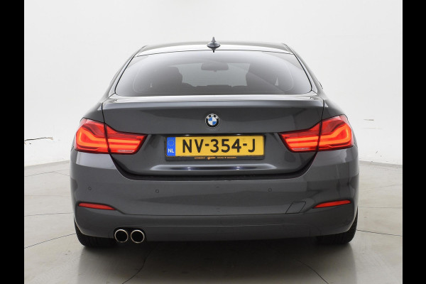 BMW 4 Serie GRAN COUPE 418i EXECUTIVE | LEDER | NAVI | STOELVERWARMING | LED | 18 INCH LMV