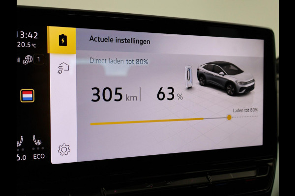 Volkswagen ID.5 PRO 77 kWh *KINGS RED* + STUUR/STOELVERWARMING | SFEERVERLICHTING | ORIG. NL