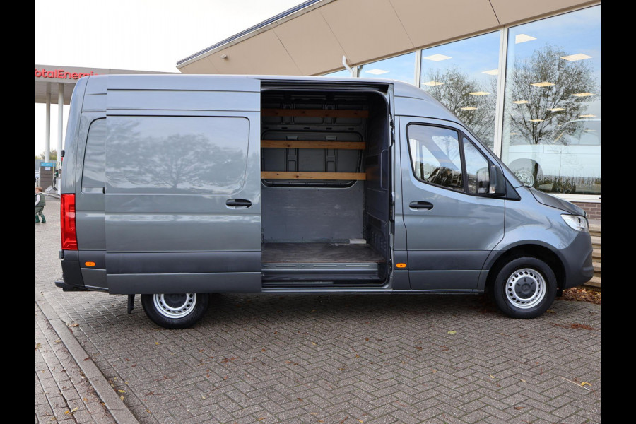 Mercedes-Benz Sprinter 314 2.2 CDI 143 PK L2H2 SELENIETGRIJS METALLIC *118.204 KM* + TREKHAAK | AIRCO