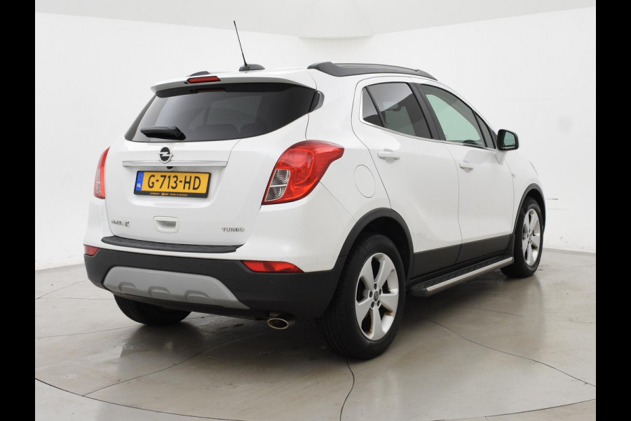 Opel Mokka X 1.4 TURBO 140 PK INNOVATION + LEDER | STUUR/STOELVERW. | APPLE CARPLAY | TREEPLANKEN