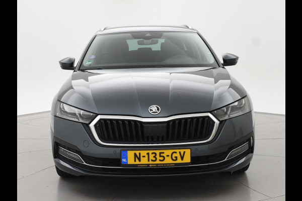 Škoda Octavia Combi 1.5 e-TSI AUT. + 18 INCH | ADAPTIVE CRUISE | LED | VIRTUAL COCKPIT | SFEERVERLICHTING | CAMERA | CARPLAY | STOELVERW.
