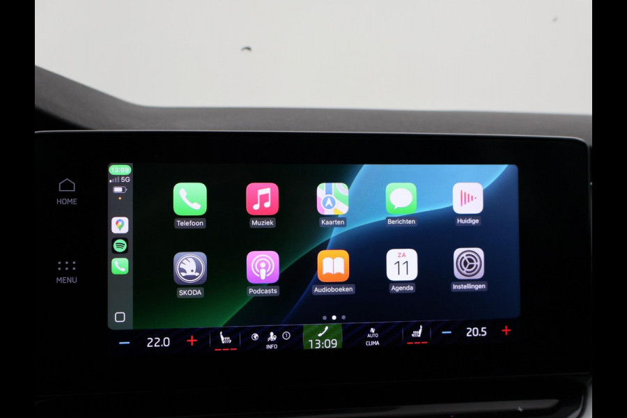 Škoda Octavia Combi 1.5 e-TSI AUT. + 18 INCH | ADAPTIVE CRUISE | LED | VIRTUAL COCKPIT | SFEERVERLICHTING | CAMERA | CARPLAY | STOELVERW.