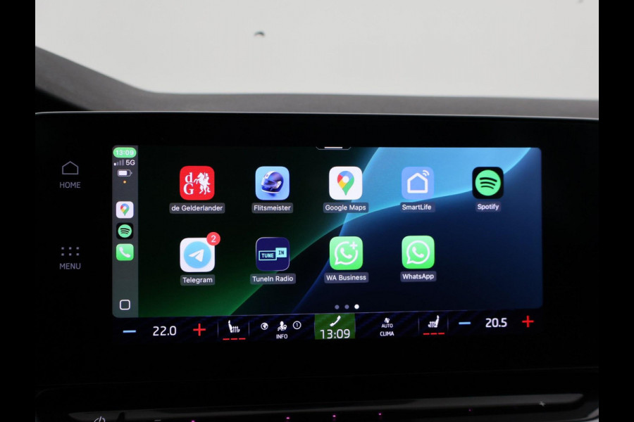 Škoda Octavia Combi 1.5 e-TSI AUT. + 18 INCH | ADAPTIVE CRUISE | LED | VIRTUAL COCKPIT | SFEERVERLICHTING | CAMERA | CARPLAY | STOELVERW.