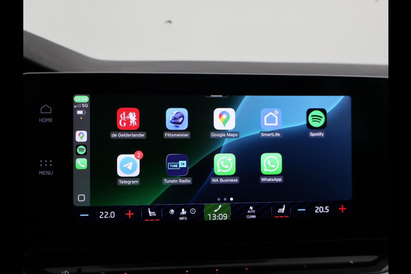 Škoda Octavia Combi 1.5 e-TSI AUT. + 18 INCH | ADAPTIVE CRUISE | LED | VIRTUAL COCKPIT | SFEERVERLICHTING | CAMERA | CARPLAY | STOELVERW.