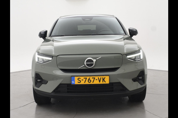 Volvo C40 RECHARGE TWIN ULTIMATE 78 kWh 408 PK SAGE GREEN + ELEK. TREKHAAK | 20 INCH | PANORAMA | PILOT ASSIST | ACC | HK