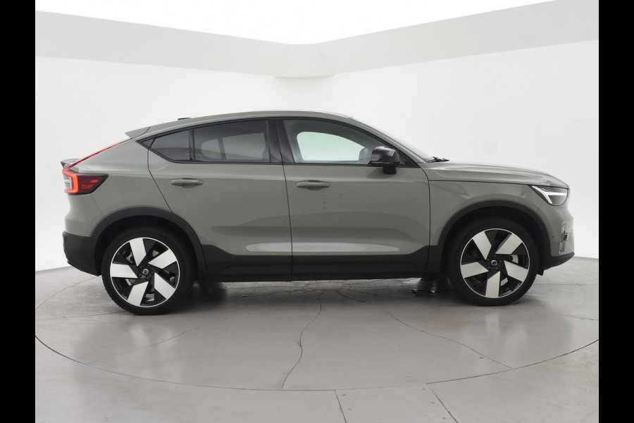 Volvo C40 RECHARGE TWIN ULTIMATE 78 kWh 408 PK SAGE GREEN + ELEK. TREKHAAK | 20 INCH | PANORAMA | PILOT ASSIST | ACC | HK
