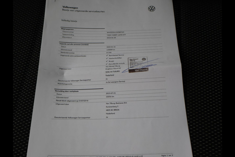 Volkswagen T-Roc 1.5 TSI 150 PK DSG SPORT BTW + TREKHAAK | VIRTUAL COCKPIT | CAMERA | ADAPTIVE CRUISE | CARPLAY