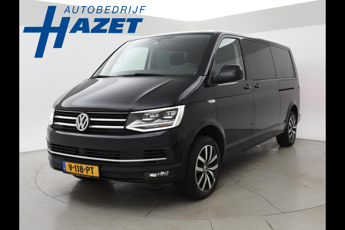 Volkswagen Transporter 2.0 TDI 204 PK DSG L2H1 DUBBEL CABINE HIGHLINE + 2 SCHUIFDEUREN | LED | 18 INCH | ADAPTIVE CRUISE