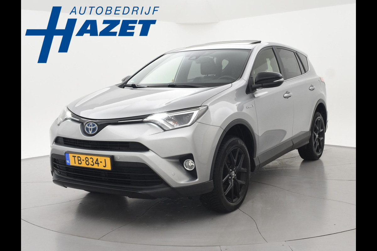 Toyota RAV4 2.5 HYBRID AUT. BLACK EDITION + SCHUIFDAK | LEDER | CAMERA | ADAPTIVE CRUISE | STOELVERW. | 18 INCH