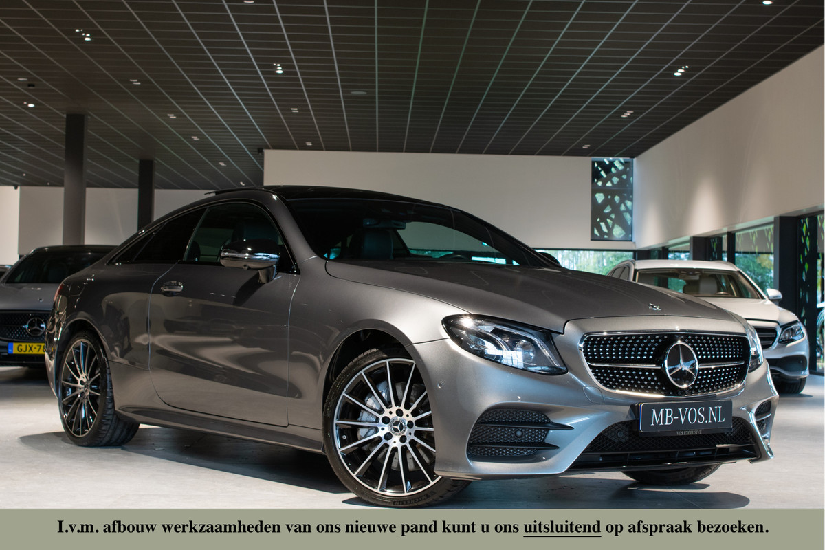 Mercedes-Benz E-Klasse Coupé 400 4-M AMG Night|ACC|Keyless|Soflclose|Mem|Panorama|Ambient|MULTIBEAM|20"|New Service