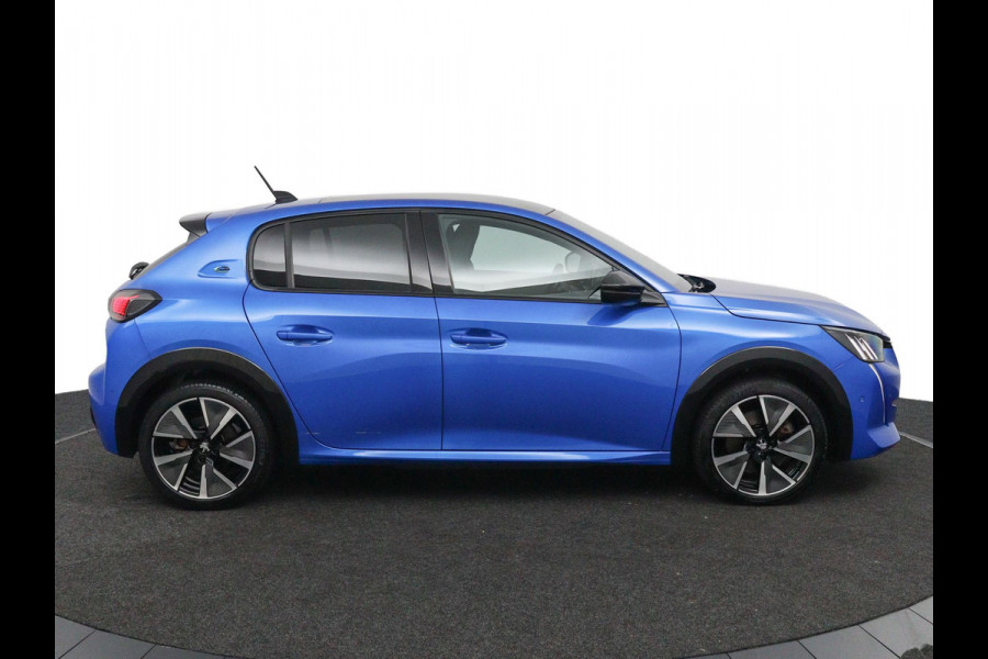 Peugeot e-208 EV GT 350 50 kWh*3FASE*PANO*CRUISE*ECC*CARPLAY*CAM