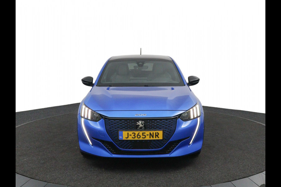 Peugeot e-208 EV GT 350 50 kWh*3FASE*PANO*CRUISE*ECC*CARPLAY*CAM