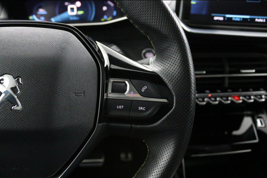 Peugeot e-208 EV GT 350 50 kWh*3FASE*PANO*CRUISE*ECC*CARPLAY*CAM