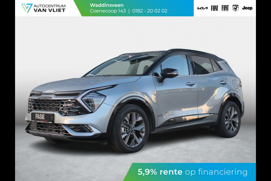 Kia Sportage 1.6 T-GDi Hybrid GT-PlusLine | Stoel-/stuurverwarming | Navi | Schuif-/kanteldak | Carplay | 360 camera