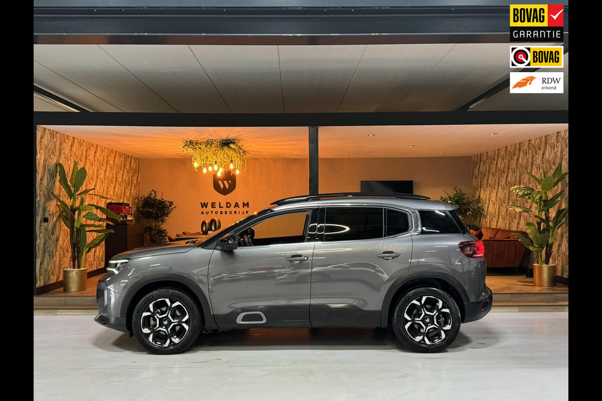 Citroën C5 Aircross 1.2 PureTech Shine Garantie CarPlay 360 PDC LED DAB ACC Clima Navi Elek. Achterklep Lane Rijklaar