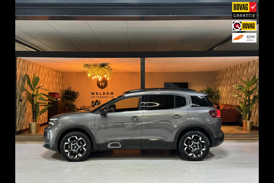 Citroën C5 Aircross 1.2 PureTech Shine Garantie CarPlay 360 PDC LED DAB ACC Clima Navi Elek. Achterklep Lane Rijklaar