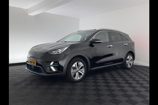 Kia e-Niro DynamicPlusLine 64 kWh [ 3-Fase ] {SOH-95%} (INCL-BTW) Aut.*PANO | LEATHER-FABRIC | FULL-LED | NAVI-FULLMAP | DAB+ | ADAPT.CRUISE | CAMERA | HEATED-COMFORTSEATS | KEYLESS | DIGI-COCKPIT | SHIFT-PADDLES | CARPLAY | LANE-ASSIST | 17"ALU*