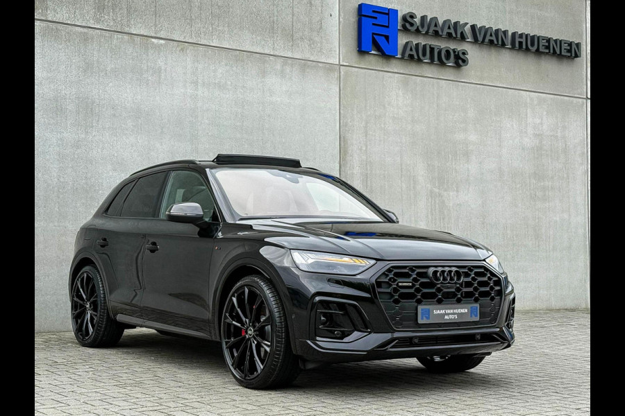 Audi Q5 55 TFSI e 367pk Quattro Competition S Edition S-Line! 1e Eig|Audi Exclusive|HUD|Luchtv.|Pano|OLED Matrix|S-Stoel|360° view