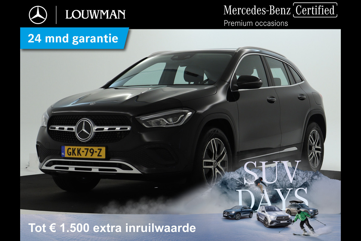 Mercedes-Benz GLA 250 e Plug-Hybride | Achteruitrijcamera | Apple Carplay | Sfeerverlichting | Dodehoekassistent | Inclusief 24 maanden MB Certified garantie voor Europa.