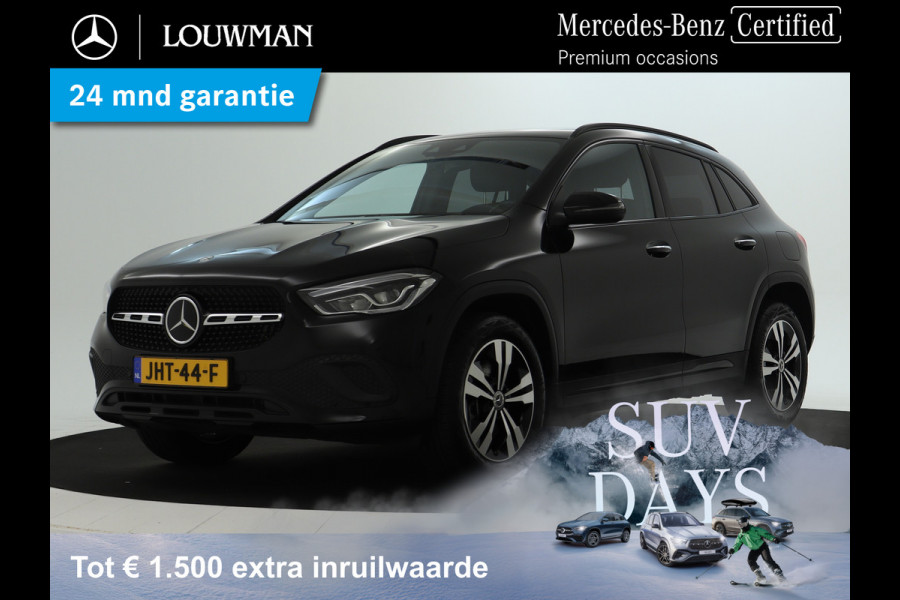 Mercedes-Benz GLA 250 e Plug-In Hybride Trekhaak | Night Pakket |Stoelverwarming voor | Distronic | Achteruitrijcamera | Keyless go | Dodehoek Assist.. Inclusief 24 maanden MB Certified garantie voor Europa.